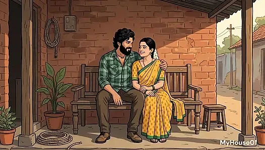 Indian villege women romantic video in their home cartoon video
