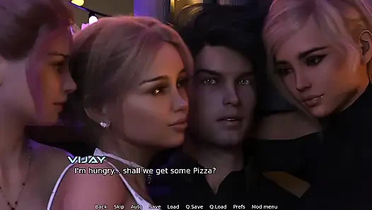 Adegan ciuman foursome yang terkenal sejak musim panas hilang