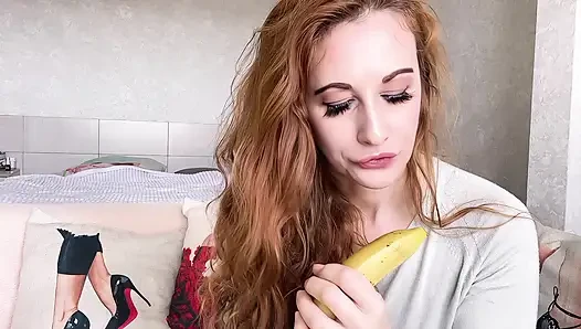 Banana Tongue Seduction