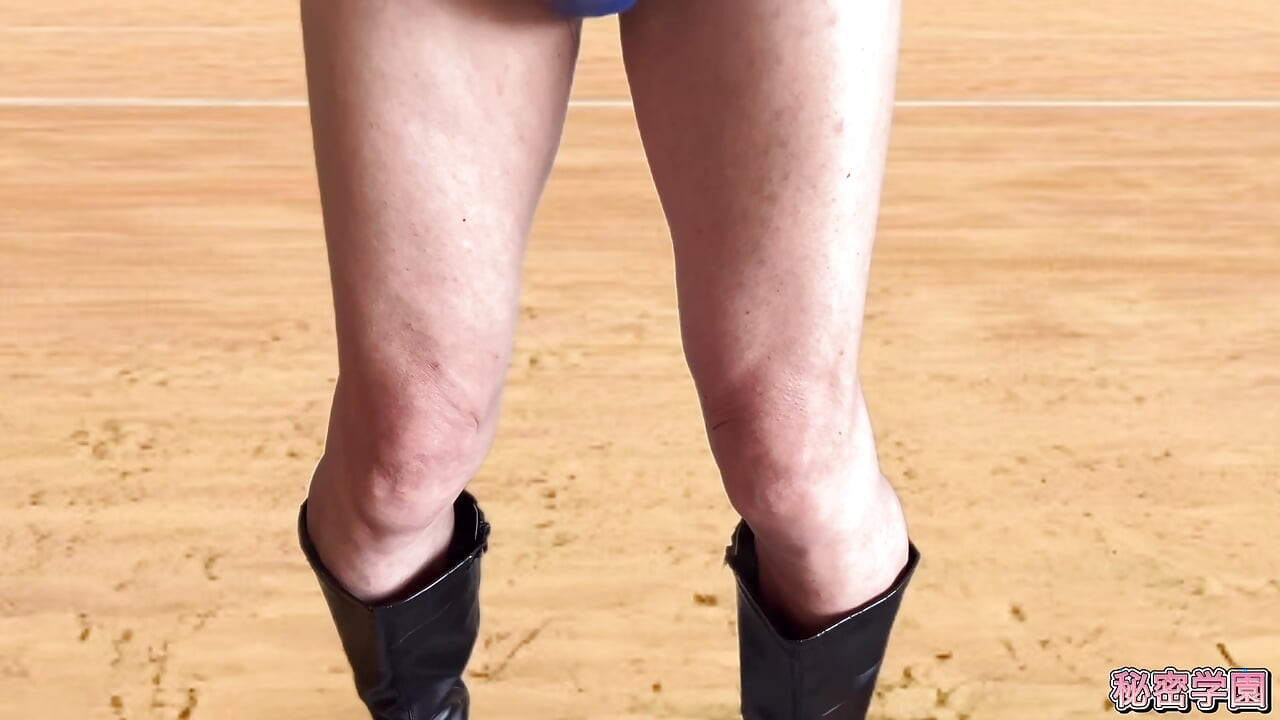 I'm wearing a mini-skirt and boots, with an anal vibrator inserted and rubber panties on. SecretGakuen