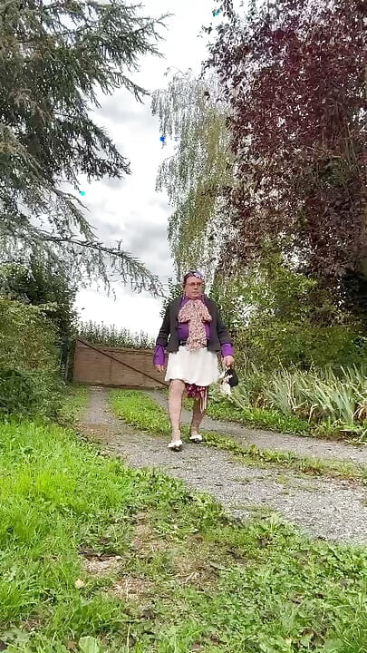 I en bubblig kjol för en kväll