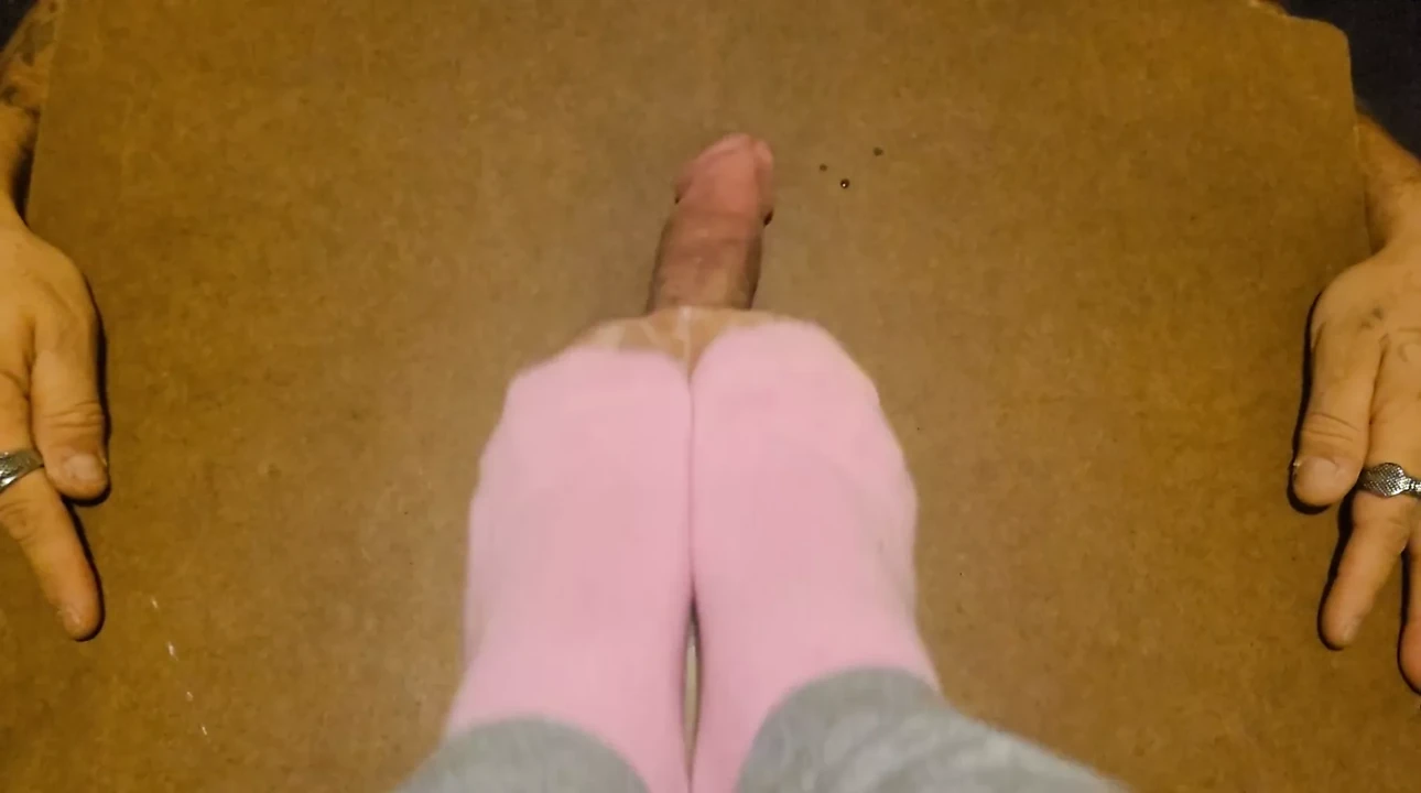 Pretty in pink sock trample