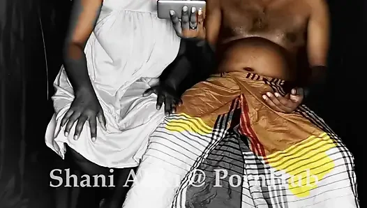 Sri Lankan Mature Stepmother in-law Fucking with Step Daughters Husband
