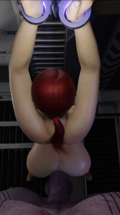 X3D & Madruga3D Intense anal sex tasty big ass doggy style swallowing huge cock in her tight anus sweet intense pleasure ass gap | Clip 1