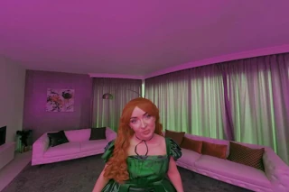 VRCosplayX Polly Bangs As Agnes Demille Is Wednesday Weirdo Fan Who'll Do Anything To Get Into Your Bed