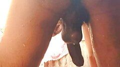 india desi anak laki-laki pantat sialan di kamar mandi dengan hindi audio