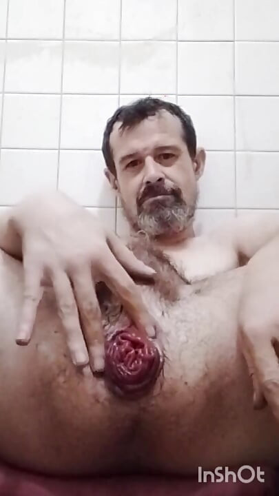 Stepdads Long Juicy Prolapse Session