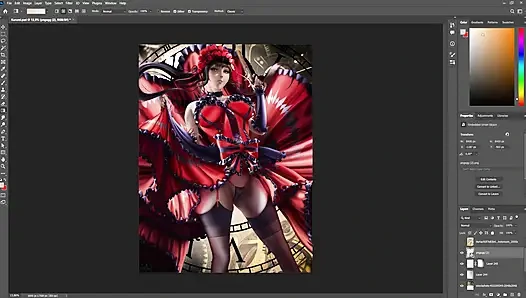 Kurumi timelapse sfw date a live