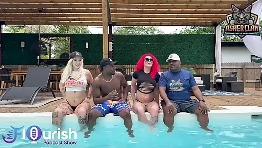 Mrflourish Podcast with Guest Roxi Keogh, Gigi Patsy and Datjguy in Florida