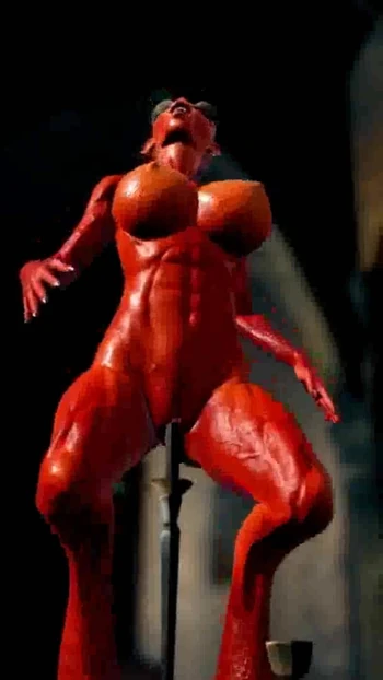 Key moment from "demonia x nun priest and demons fucking hard"
