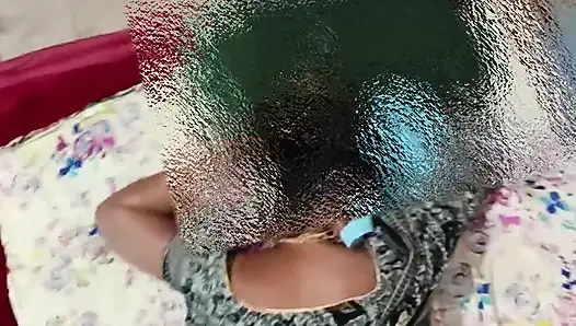 Malik made the maid a hut at home and assassed the maid, the maid's big ass had been bothering me for many days, today I rubbed the maid and left her