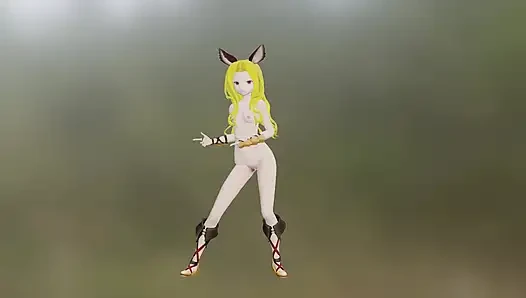 S-cathacha pokedance warna rambut pirang editan smixix