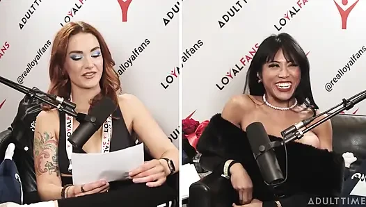 Ember Snow en sevdiği baharatlı oyuncaklarını ve tekniklerini ortaya çıkarıyor! | Adult Time Podcast