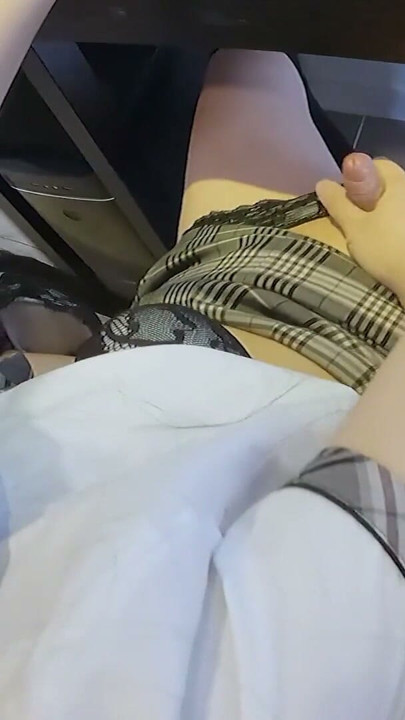 I hope you get excited while playing, Famous Japanese Crossdresser steal the scene of real sex at a Motel part.12 | Clip 1