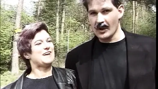 Mature German whore doggystyle before massive cumshot