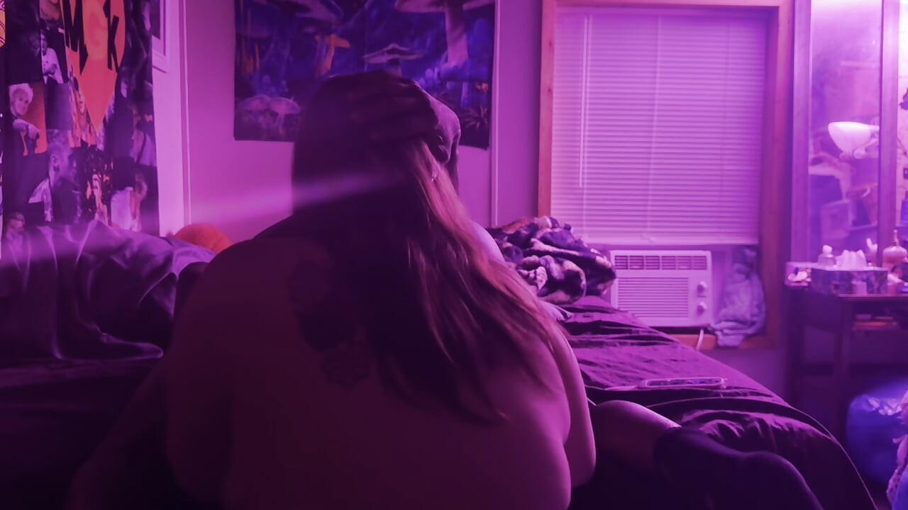 Bigdaddykj: Big Titty Goth BBW Gets BBC