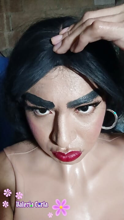 Mexican Shemale Dancing For A Male