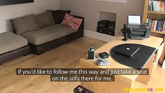 Fake Agent UK - Scottish Blonde Takes Agent's Cock on a Wild Ride