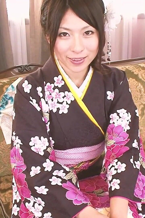 Asian Bliss Scene-3_busty Japanese Woman Dressed as a Geisha Ends up with Her Hairy Pussy Covered in Semen