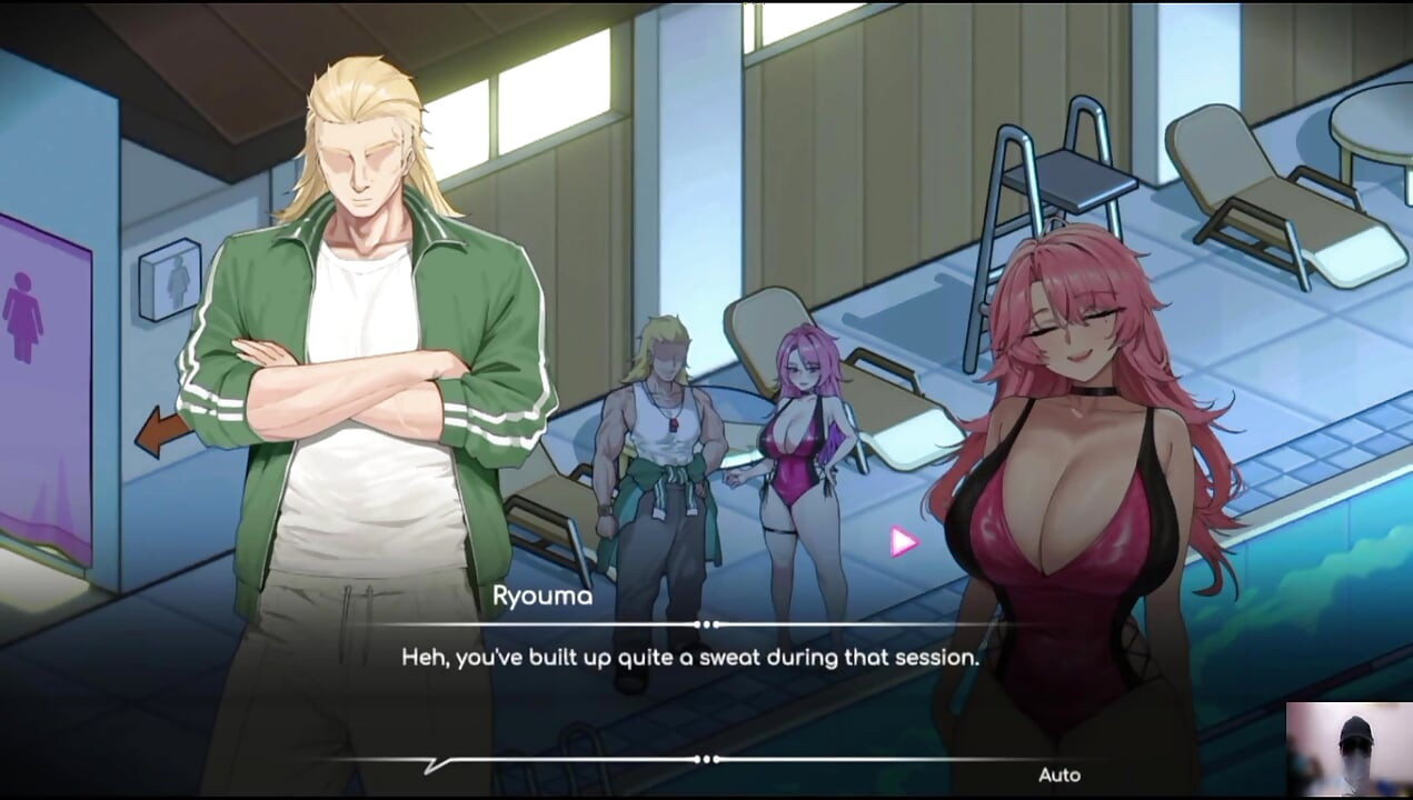 EP-2 "Lifeguard holic gameplay! NTR HENTAI GAME! I gave a cheating gf private swimming lessons!