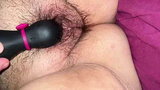 chubby hairy wife sex toy orgasm Ehefrau24