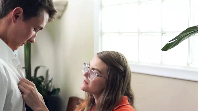 Teamskeet - Lusty Mormon Girl Gets Her Hairy Pussy Pounded Hard In Their Church Leaders Office
