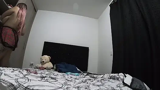 Студенты занимаются лесбийским сексом и попадаются