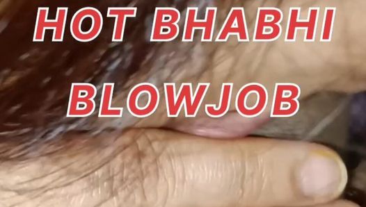 HOT BHABHI BLOWJOB BEST HINDI DESI BLOWJOB