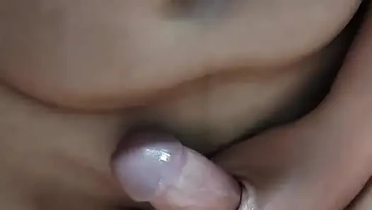 Oiled Emma's Handjob,pussyjob,pussy Teasing and Riding on Oiled Cock