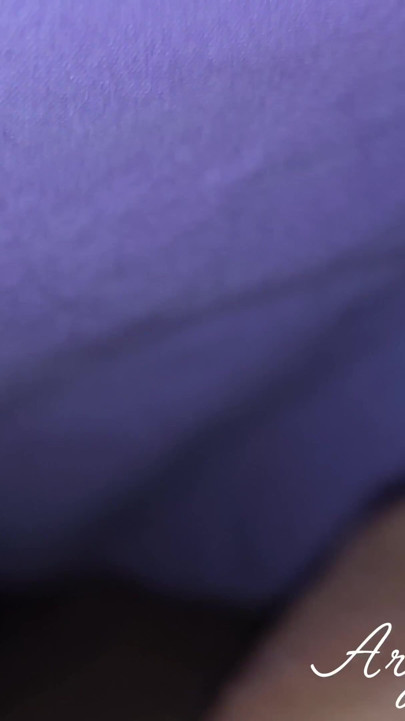 The hottest paw under the duvet made by his wife's step-sister | Clip 1