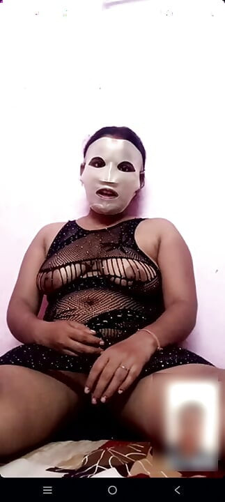 Showing off the guard and the bad and the boozy on the video call