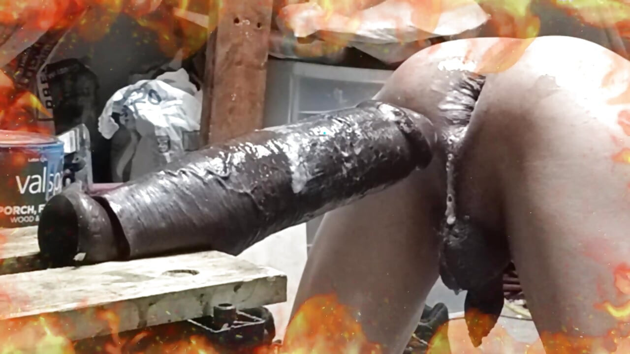 Enorme Polla Negra Destroza Al Gloton