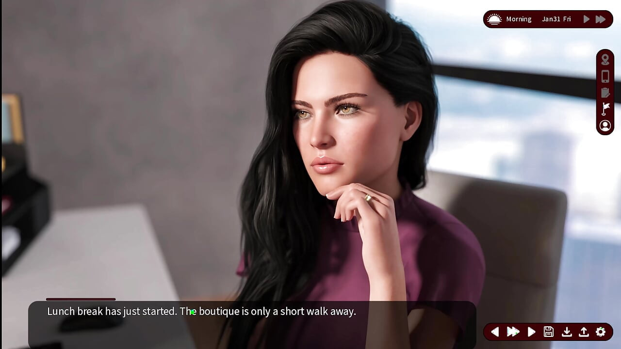 Whispers of Desire 22 Sarah Showed Her Boobs to the Boutique Assistant Louis