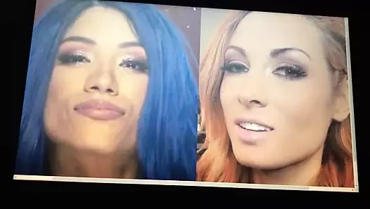 Wwe Sable porn video – WWE Sasha Banks & Becky Lynch Double Cum Tribute