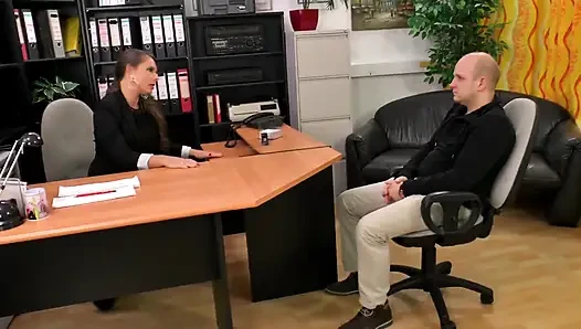 Sexy horny MILF gets threesome hard fuck