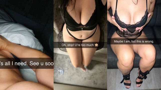 The Neighbor’s Comfort. Celine cheats on husband with neighbor on Snapchat