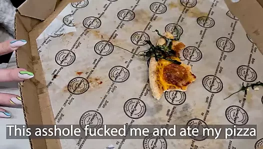 Pizza-Lieferbote fickte Hausfrau und aß Pizza