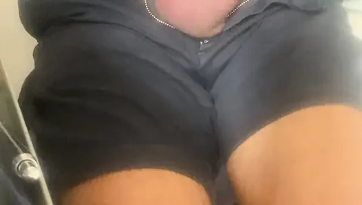 Masturbating right after work