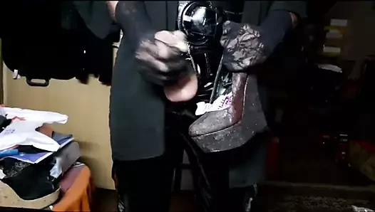 Cum üzerinde yüksek topuklu mix 1154