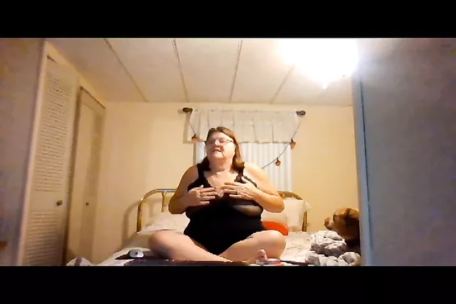 spunkyme99 teasing in black