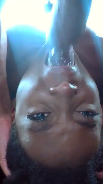 Naughty Black Girlfriend Gets Her Face Fucked By Big Cock BF | Clip 1