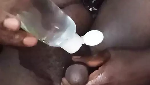 Big black dick Kenyan crossdresser multiple cumshots
