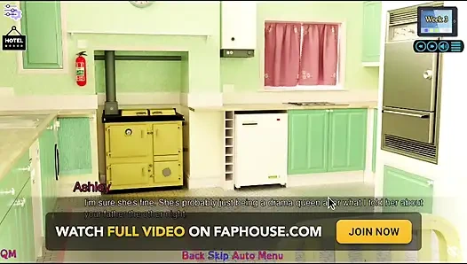 Sunshine Love # 22 - Ashley zeigte johannes ihr sexy outfit.