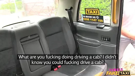 Female Fake Taxi - Hot Cab Creampie for Married Couple