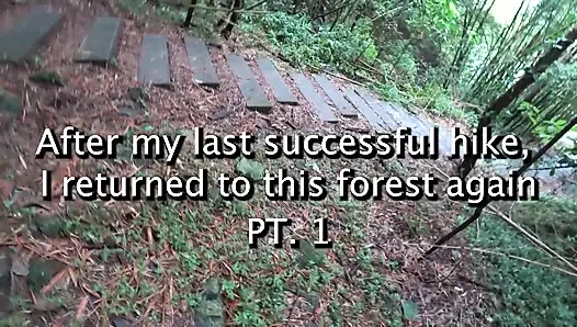 FOREST ADVENTURE pt1: Dick Flash out of control "I won't let go until you cum!"