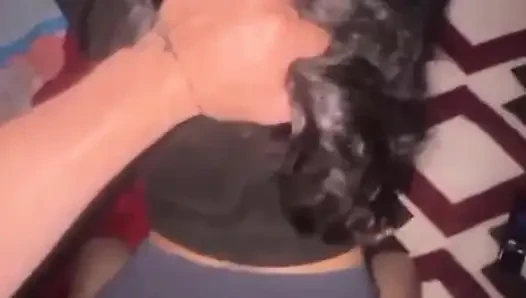 I fuck my big ass stepsister Latina doggy style