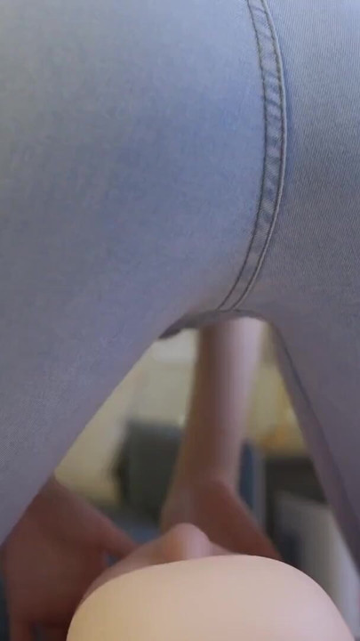 Sensual Femdom! Jeans Facesitting | Clip 2