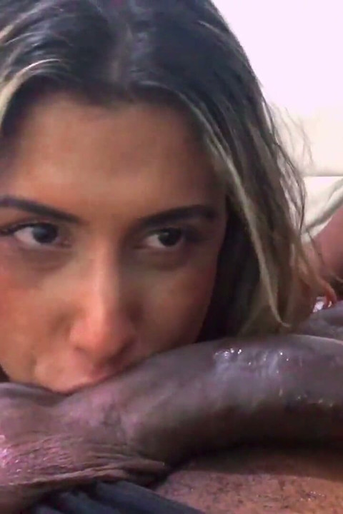 Cumming Inside the Trans Woman's Mouth