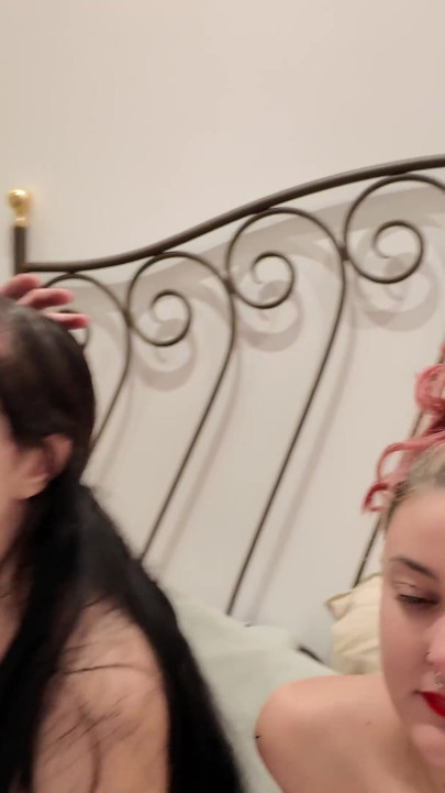 4K Cock Addicted Girls Nose Job Nose Fucking Sniffing Cum