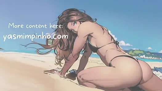 Relaxing massage ends with my sister-in-law begging for anal and cum on her face